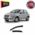 Calha Chuva Defletor Palio 1996/2011 Fumê Acrílico 4 portas 24004