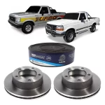 Par Discos Freio Dianteiro F1000 1993 HF16A