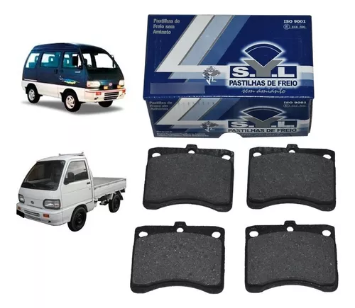 Pastilhas De Freio Diant. Towner Syl1020