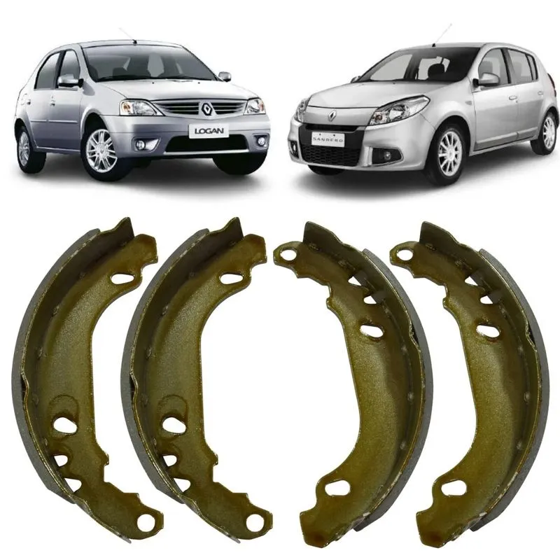 Sapatas De Freio Clio/logan Cobreq 2660cpa